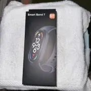 NEW SMART BAND 7 Bracelet Black Blood Oxygen Fitness Traker Bluetooth
