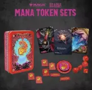 MTG Token Set Red Mana Metal Token Set By Beadle & Grimm's