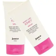 Juuce Kinky Curling Balm 150ml x 2 Duo Pack Define D.Frizz Boost Curl
