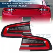 For 2015-2022 Dodge Charger Red Outer Tail Light Brake Lamp Assembly Left&Right