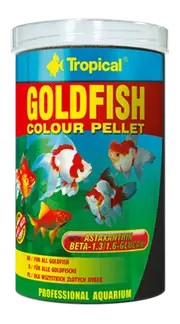 Tropical Goldfish Colour Pellets 360G