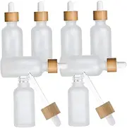 ASAKKURA 8Pcs Essential Oil Storage Bottles with Dropper Glass Vials for Aromatherapy Perfume and Cosmetic Liquids Leak Design for Easy Dispensing