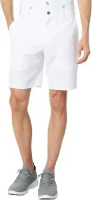 231004 NWT JOHNNIE-O $98 CALCUTTA PREP-FORMANCE SHORTS IN WHITE SZ 32