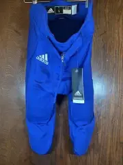 Adidas 690PA Blue Nylon Climalite Integrated Padded Football Pant Men’s Size L