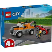 LEGO City Tow Truck and Sports Car Repair Toy Playset 60435