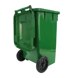 【職人生活網】185-PG240L 工地用大型垃圾桶240L 綠色資源回收垃圾桶 帶蓋廚餘桶(戶外垃圾桶 分類垃圾桶)