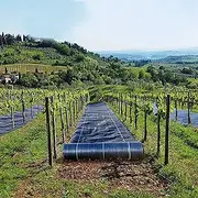 Weed Barrier Fabric, Heavy Duty Woven Weed Control Fabric Biodegradable Environmental Protection Weed Barrier Mulch Cuttable (Size : 0.4x200m)