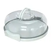 Pie, Cheesecake Carrier for up to 10 in x 4 1/2 in cake. Sided Fashionable St...
