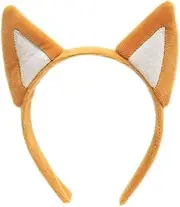 Dog Ears Headband - Handmade Plush Dog Ears Cosplay Costume Accessories