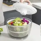 Fruit Dehydrator Food Storage Container Efficient Capacity Salad Spinner