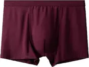 [Maiyifu-GJ] Men's Solid Colour Modal Underwear Breathable U Convex Boxer Briefs Comfortable Stretch Trunks