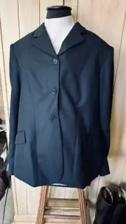 Devon Aire NAVY Ladies E qui-Fit HUNT COAT Size 22 *NEW* 100% Polyester #2200