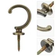 Metal Curtain Holdbacks Wall Curtain Rod Hooks Window Holder