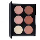 Powder Palette 6 Shades Fine Texture Portable Highlighting Contour Palette F NOW