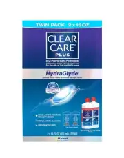 Clear Care plus Cleaning & Disinfecting Contact Lens Solution Value Pack 32oz