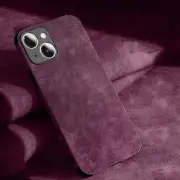 Luxury Suede Leather Soft Case For iPhone 16 15 14 13 12 11 Pro Max 8 Plus Cover