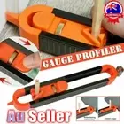 Profile Scribing Contour Gauge Ruler with Lock Precise Carpenter Measuring Tool