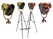 NEW DESIGN DECORATIVE SEARCH LIGHT WITH STEEL TRIPOD STAND Set of Two