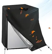 Refrigerator Cover | Waterproof Fridge Dust Protection Cover | Upright Freezer Wrap with Adjustable Drawstring for All-Season Kitchen Home Appliance