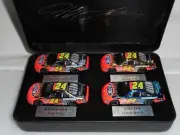 Jeff Gordon #24 DuPont 2002 Chevrolet MC Action 4-Car Collectible Nascar Diecast