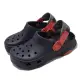Crocs 洞洞鞋 Classic All-Terrain Clog K 童鞋 藍 紅 卡駱馳 207458410