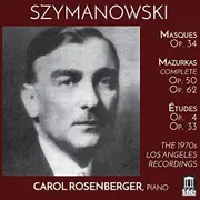 Szymanowski The 1970S Los Angeles Recordings -Rosenberger, Carol CD