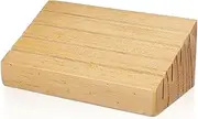 Card Holders for Wooden Base Stand Slotted Construction Rustic Finish for