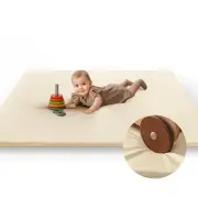 Baby Mat for Floor, Thick Soft Non-Vegan Leather Baby Play Mat, Waterproof Fo...