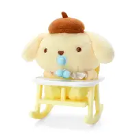 在飛比找momo購物網優惠-【SANRIO 三麗鷗】寶寶系列 造型玩偶附鍊&嬰兒搖椅 布