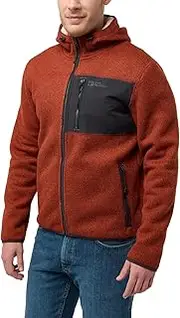 [Jack Wolfskin] Men's Kaminfeuer Hooded Jacket M