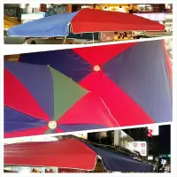在飛比找Yahoo!奇摩拍賣優惠-市場 大雨傘 抗UV銀膠傘 回饋升級大放送！ 攤販傘 遮陽傘