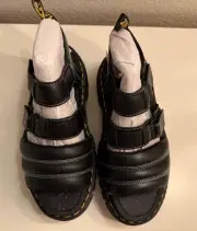 Dr. Martens Ricki 3 -Strap Sandal Napa Lux Size 8