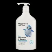 Ecostore Fragrance Free Baby Body Wash & Shampoo
