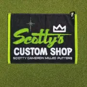 SCOTTY CAMERON CUSTOM SHOP GOLF TOWEL