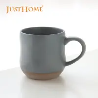 在飛比找momo購物網優惠-【Just Home】砌植陶瓷馬克杯500ml 紺青(杯子 