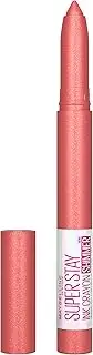 Maybelline New York, Lipstick, Shimmering & Smudge-Free, Superstay Crayon Ink Birthday Edition, 12g, 190 Blow The Candle