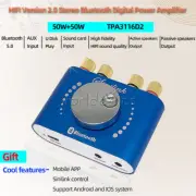 KA50H HIFI 2.0 Stereo Bluetooth 50WX2 Digital Power Amplifier Board TPA3116D2