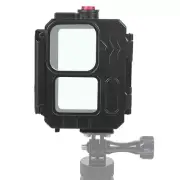 For GoPro 13/12 Basic Aluminum Dive Housing 80M Waterproof Arri Mount Control