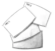 Replaceable Filters for Your Anti Dust Mask ECO-GEAR Particulate Respirator |...