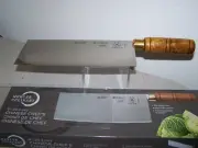 Mercer Culinary 8" Chinese Cleaver Chef's Knife with Wood Handle