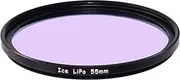 ICE LiPo Didymium Filter Broadband Light Pollution Reduction for Night Sky/Star Optical Glass (55mm)