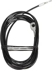 Fitness Pulley Cable 5mm Thick Heavy Duty Pulley System Replacement Fitness Cable for Pulley Machine Accessories Suitable for Triceps Biceps Back Muscles and Shoulder