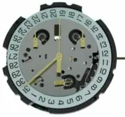 Watch Movement ETA G10.211/212 Quartz Movement Date At 4:00 Overall Height 7.4mm