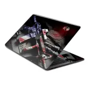 Skin Decal Wrap for MacBook Pro 13" Retina Touch Military Rifle America Flag