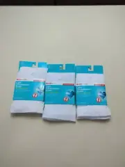 CVS Light Compression Unisex Socks Over-the-Calf White Size L/XL (3 Pairs)