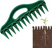 Seedling Spreader - Manual Transplanting Dispenser Soil Hole Puncher -Hand Tool, Gardening Planting Spreader for Greenhouse, Garden, Lawn, Farmlands