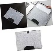 KALLORY Felt File Folders Fireproof Document Carrier Large Capacity Organizer for Office School Travel