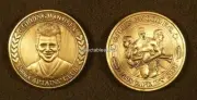 2006 & 2008 COLLINGWOOD F.C CAPTAINS MEDALLIONS Nathan Buckley, Gavin Brown
