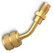 Tryon R410A System Charging Adapter - for Ductless Mini-Split Air Brass