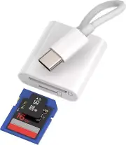 USB-C To SD Card SDXC Reader Adapter Type-C For iPad 10 Pro mini 6 Air 5 Macbook